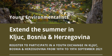 Extend the summer in Bosnia & Herzegovina and become an Environmentalist