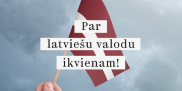 Tiek vākti paraksti, lai nodrošinātu ikviena iespējas apgūt latviešu valodu